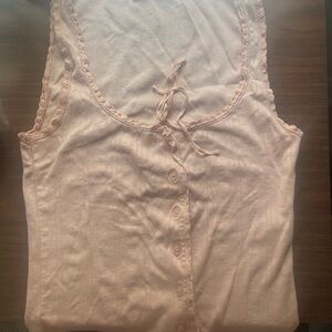 DOEN LOIS TANK pink size small